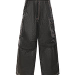 Pantalone Paracadute Cargo DFM03011GF174 BLACK PDF CHANNEL 
