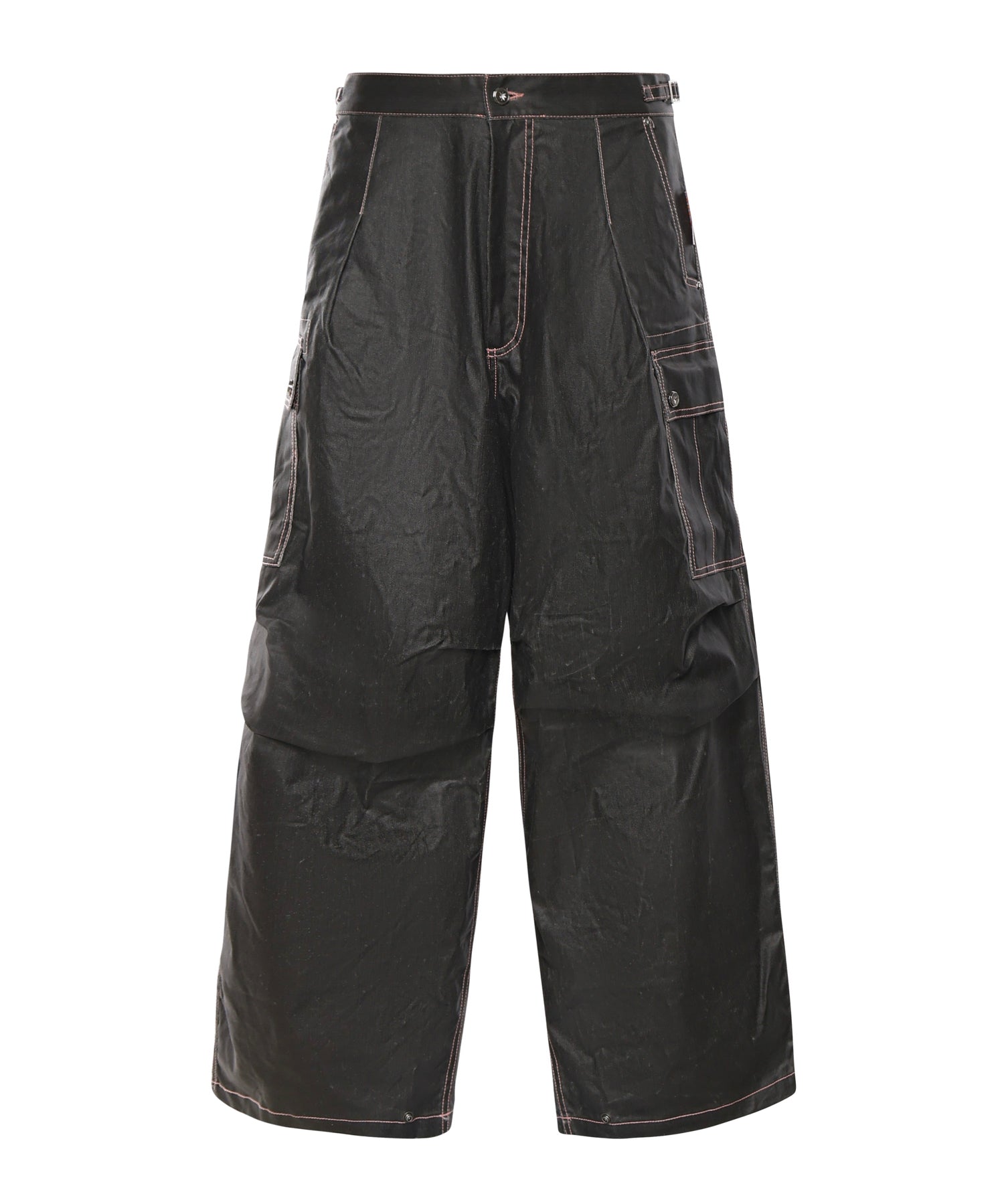 Pantalone Paracadute Cargo DFM03011GF174 BLACK PDF CHANNEL 