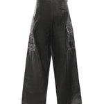 Pantalone Paracadute Cargo DFM03011GF174 BLACK PDF CHANNEL 