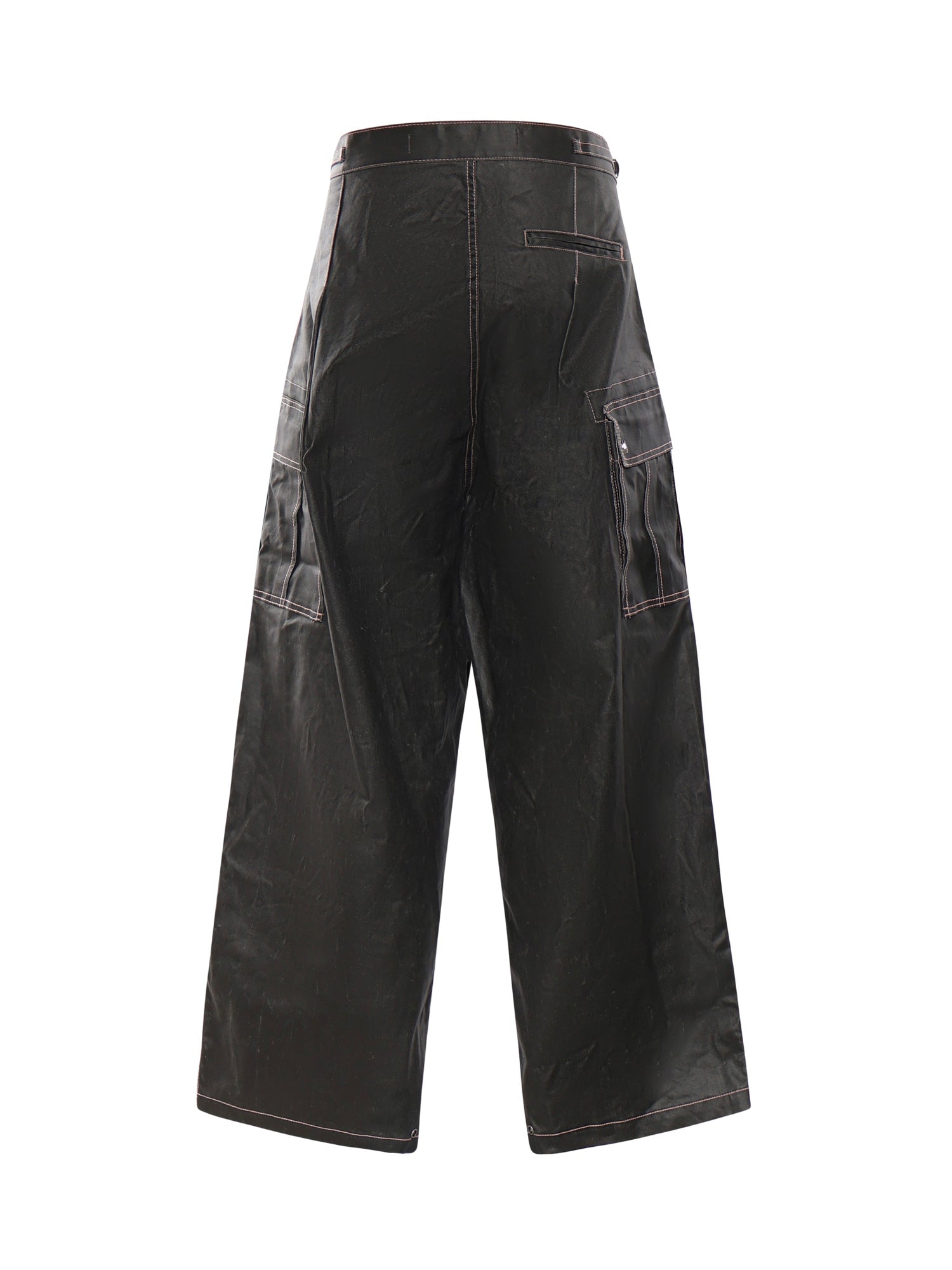 Pantalone Paracadute Cargo DFM03011GF174 BLACK PDF CHANNEL 