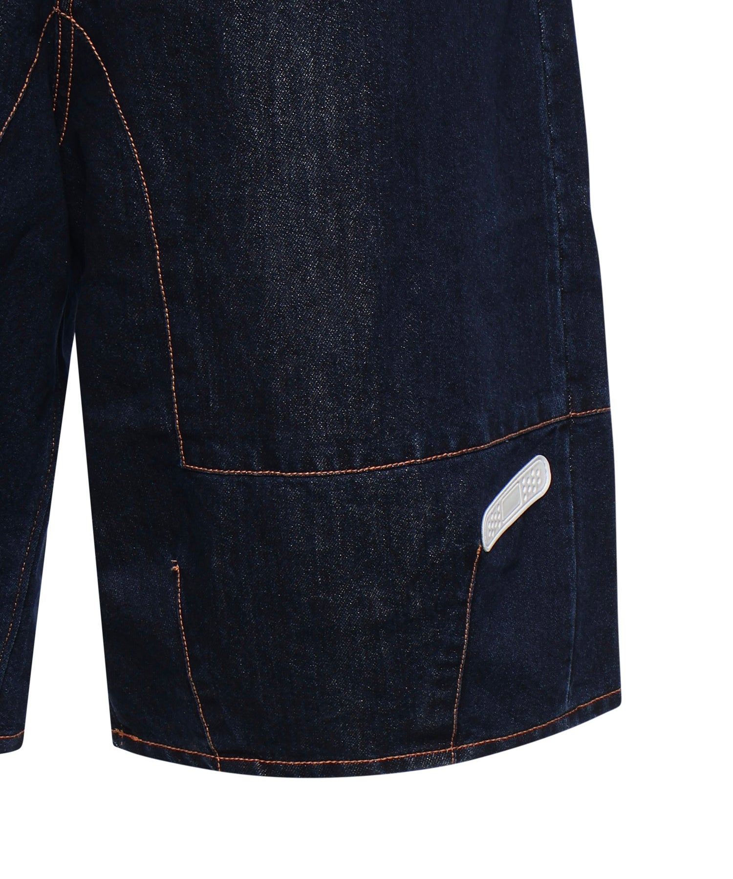 Short Positano in denim DFM03043DF201SILVE SILVE SILVE PDF CHANNEL 