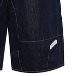 Short Positano in denim DFM03043DF201SILVE SILVE SILVE PDF CHANNEL 