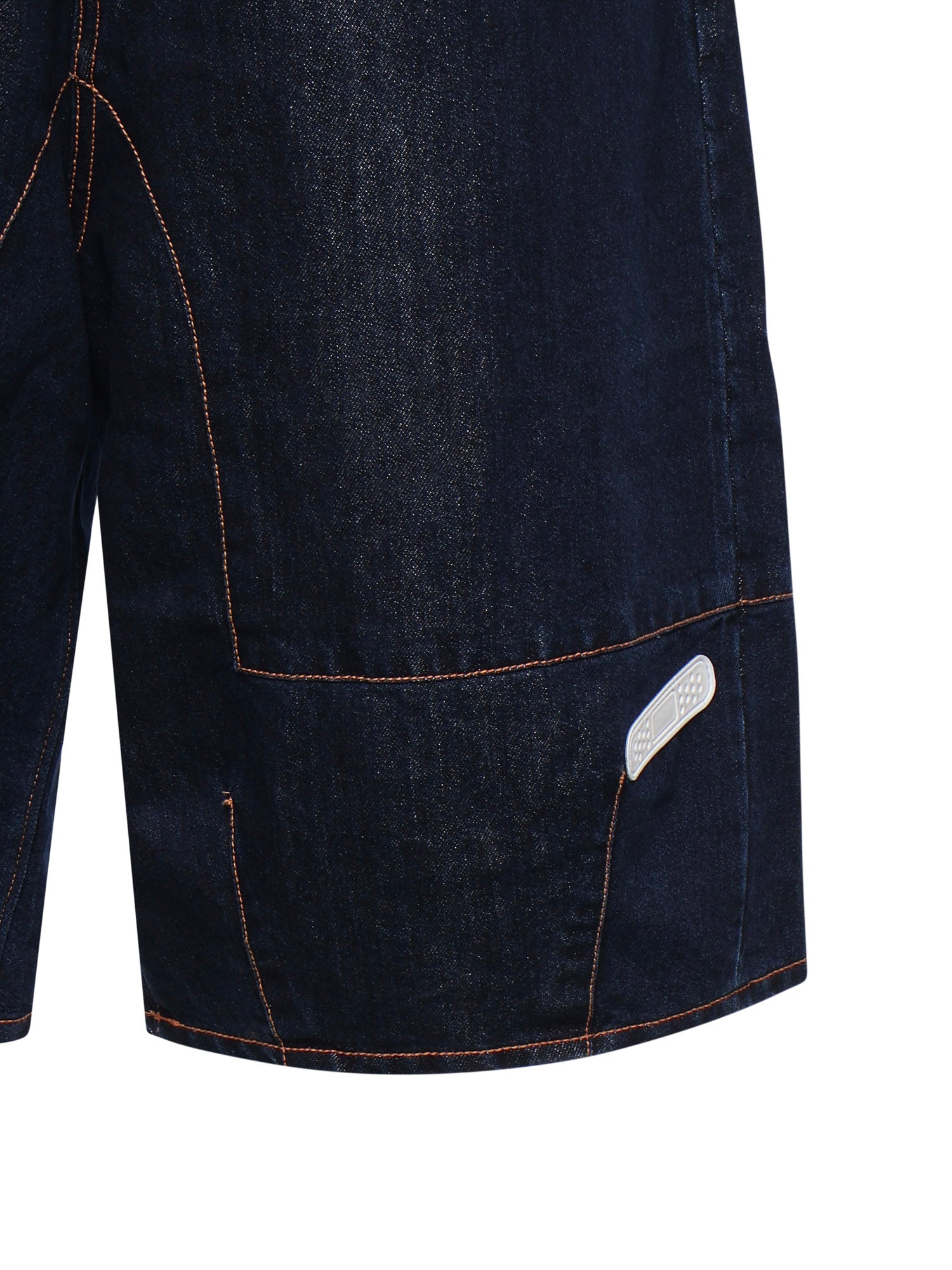 Short Positano in denim DFM03043DF201SILVE SILVE SILVE PDF CHANNEL 