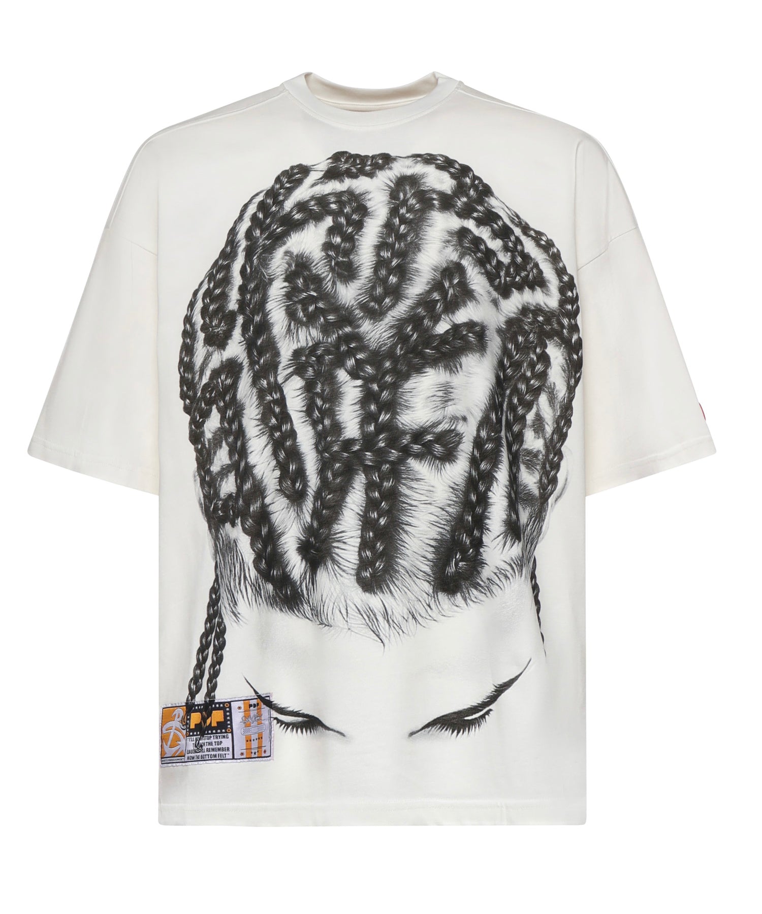T-shirt The Boy Braids in cotone DFM54029TJ110BRAID BRAID BRAID PDF CHANNEL 