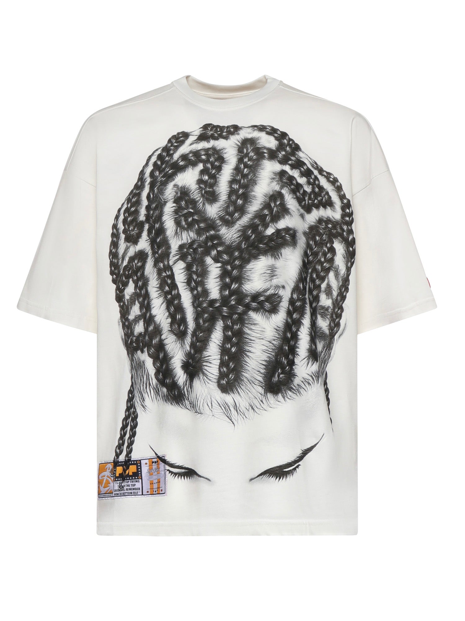T-shirt The Boy Braids in cotone DFM54029TJ110BRAID BRAID BRAID PDF CHANNEL 
