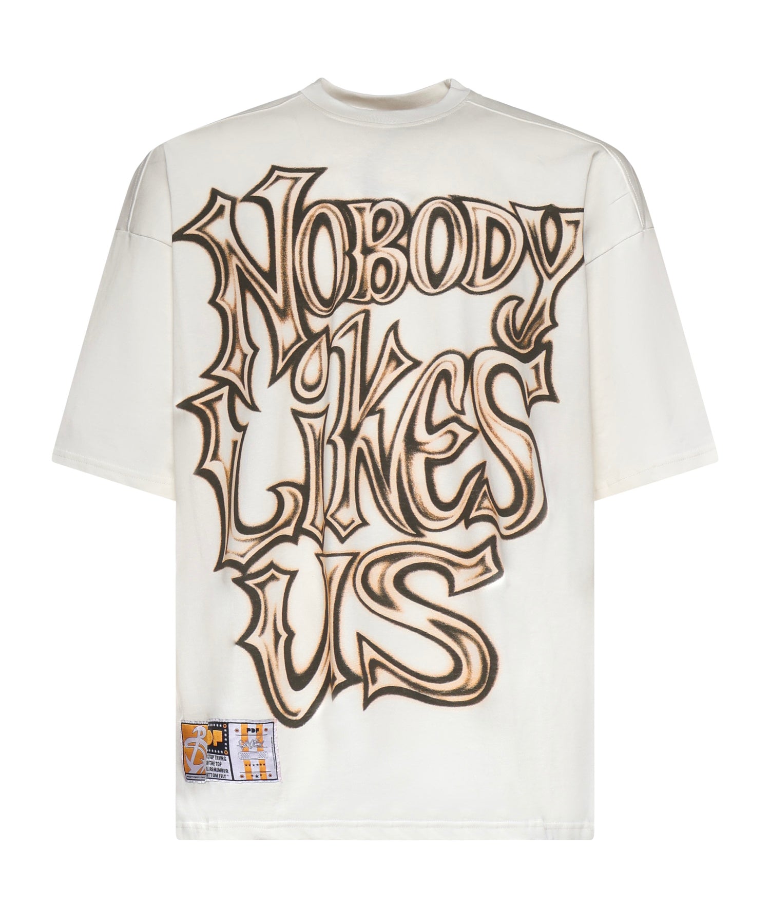 T-shirt The Boy Nobody Like Us in cotone DFM54029TJ110ITALY ITALY ITALY PDF CHANNEL 