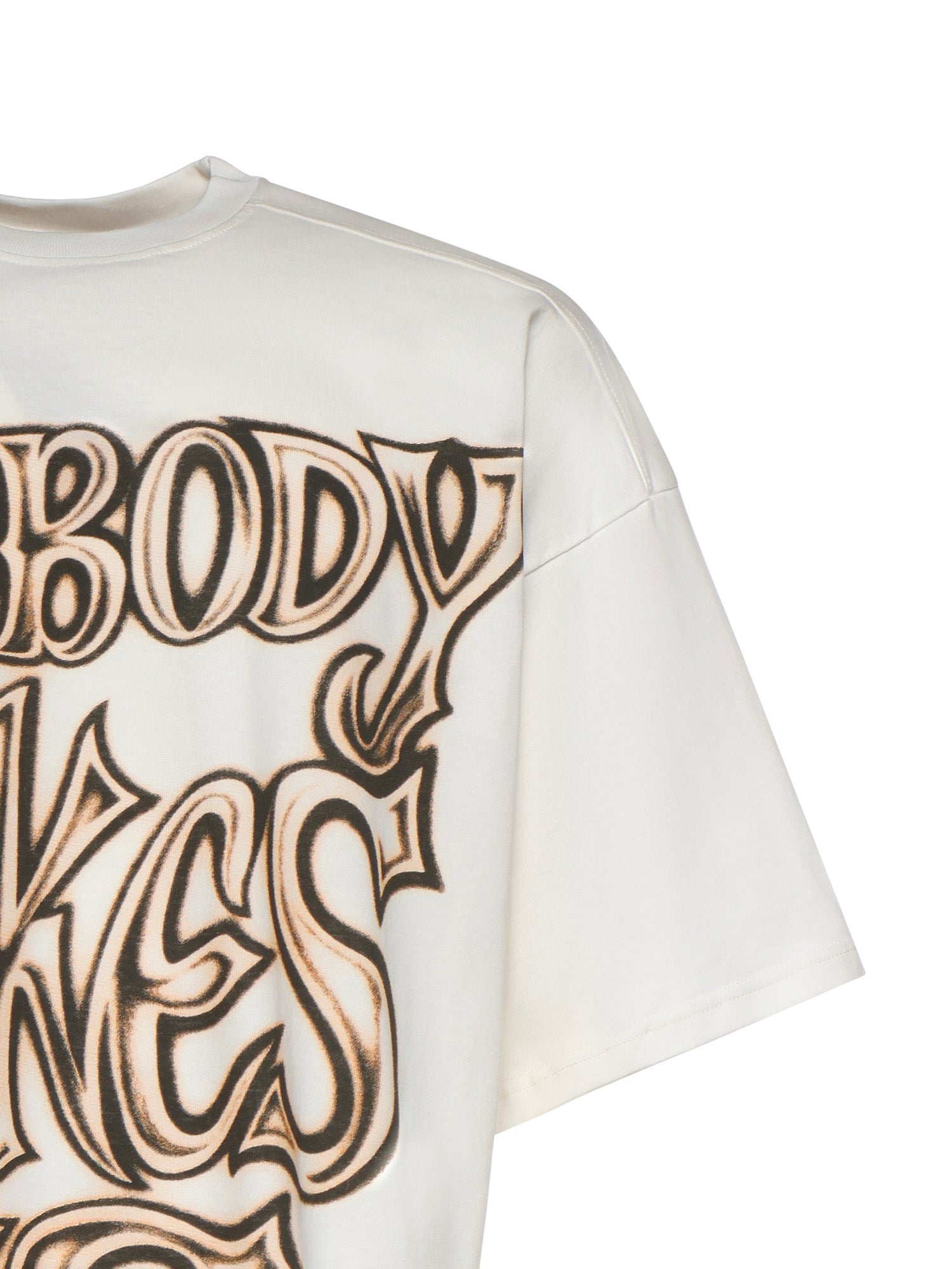 T-shirt The Boy Nobody Like Us in cotone DFM54029TJ110ITALY ITALY ITALY PDF CHANNEL 