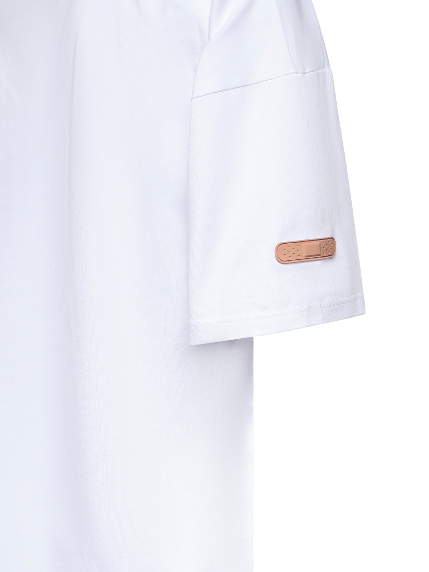 T-shirt The Boy Giudice Maledetto in cotone DFM54029TJ112JUDGE WHITE WHITE PDF CHANNEL 