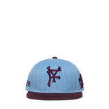 Cappello da baseball a righe DFM58031C0001PX BLU/PURP PDF CHANNEL 