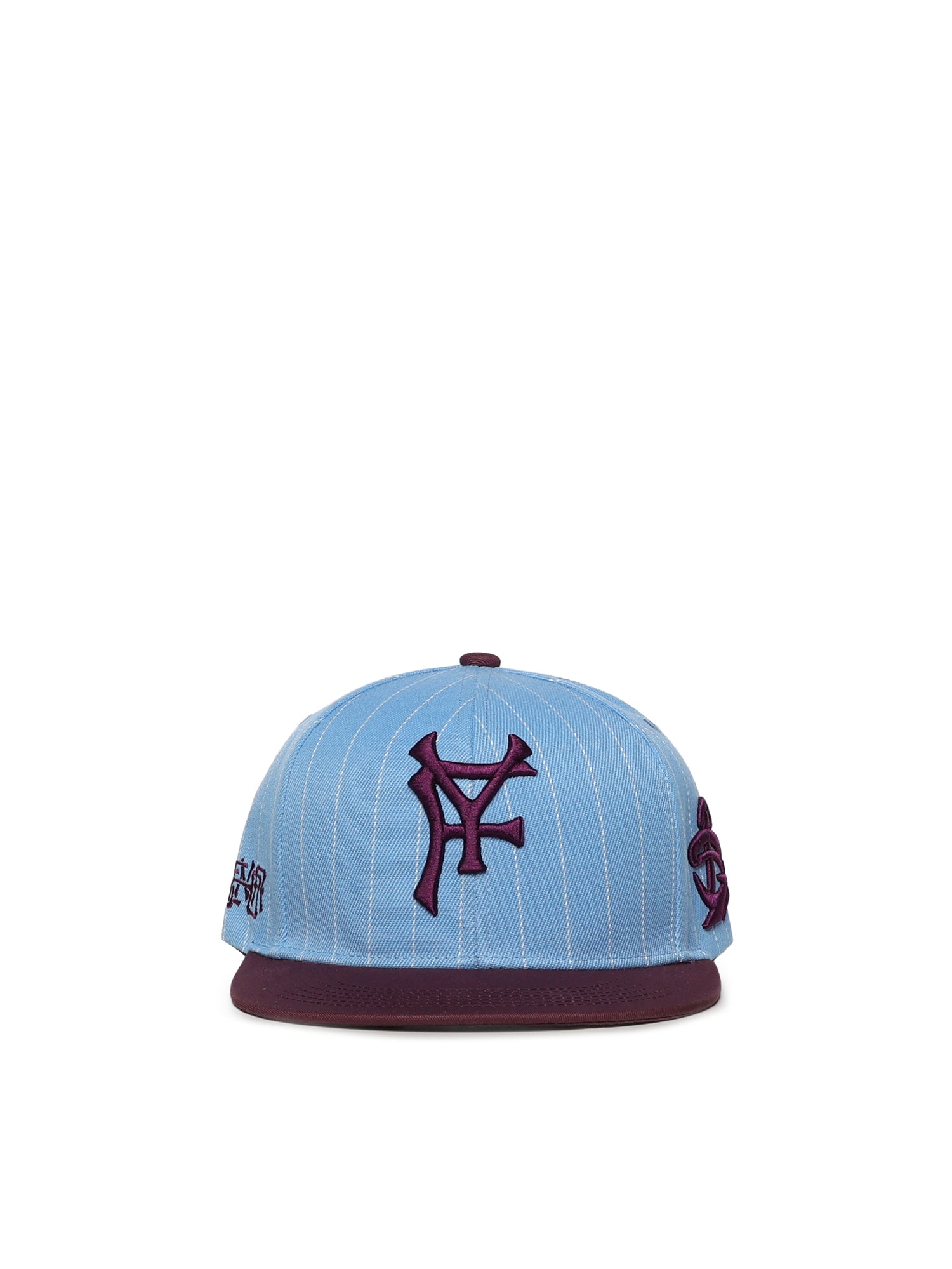 Cappello da baseball a righe DFM58031C0001PX BLU/PURP PDF CHANNEL 