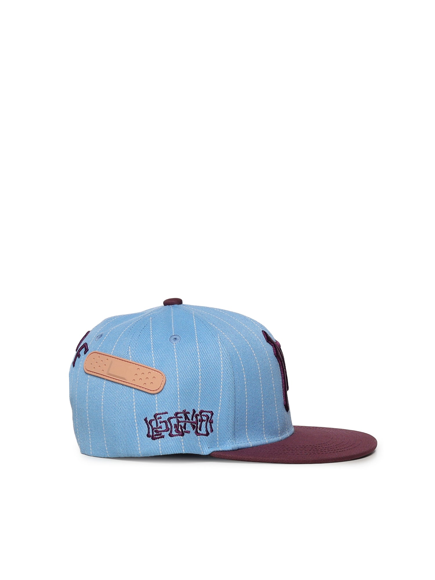 Cappello da baseball a righe DFM58031C0001PX BLU/PURP PDF CHANNEL 