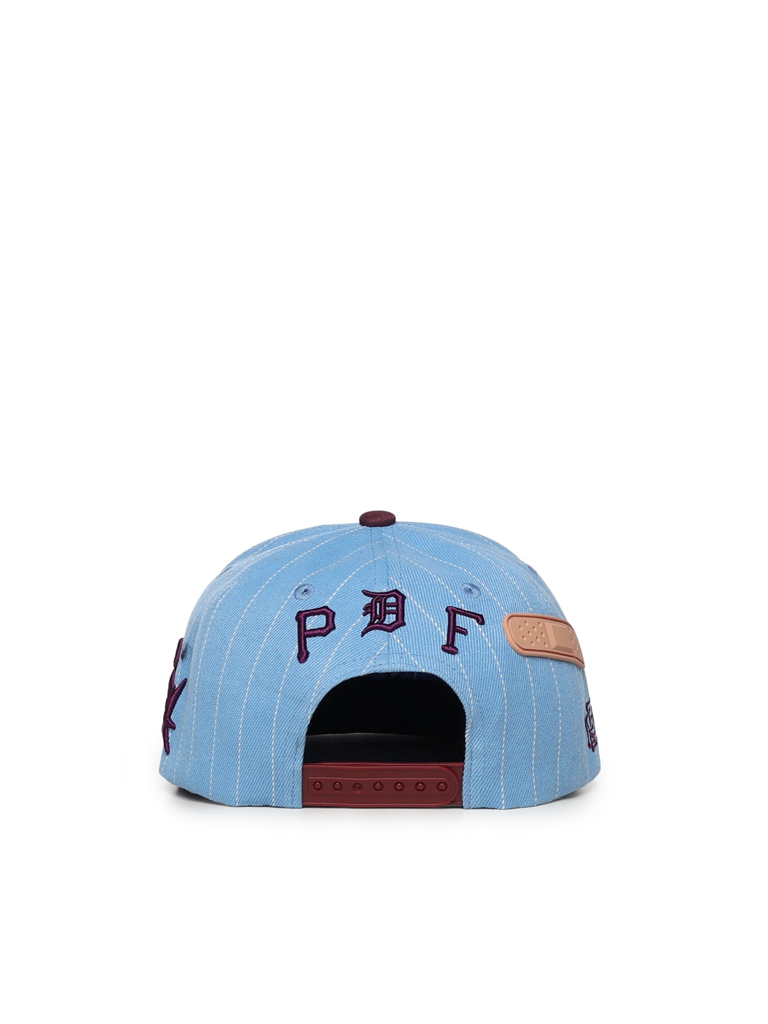 Cappello da baseball a righe DFM58031C0001PX BLU/PURP PDF CHANNEL 