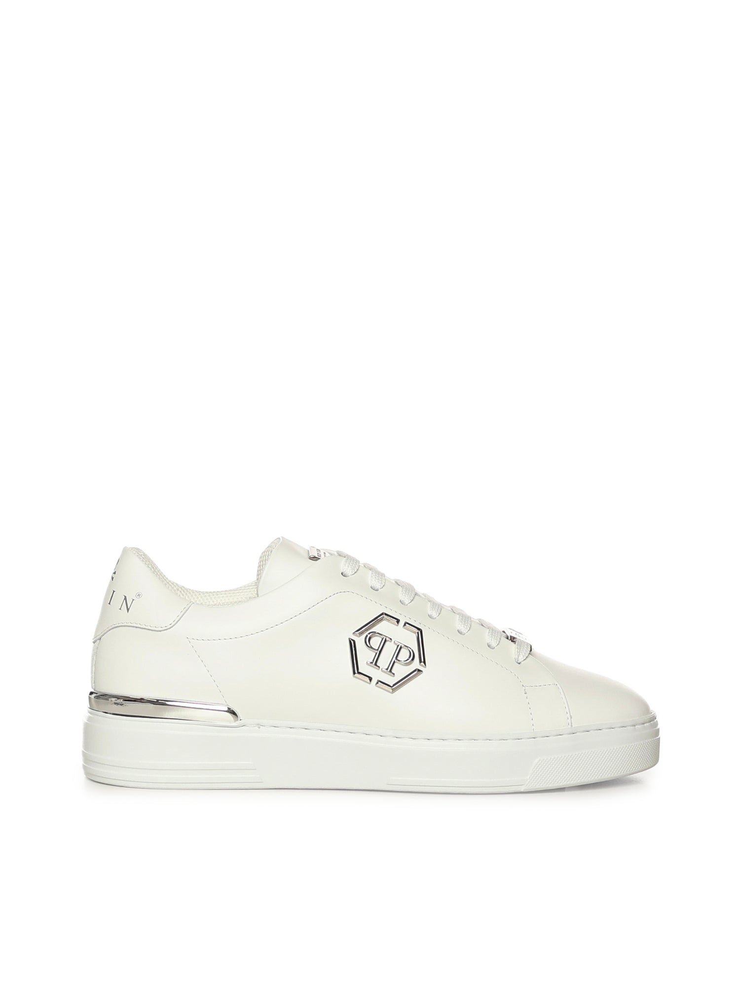 Sneaker Hexagon in pelle FABSUSC0379 PLE075N01 PHILIPP PLEIN 