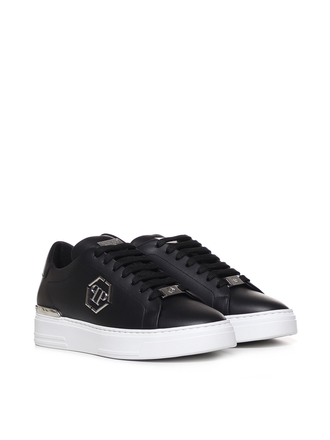 Sneaker Hexagon in pelle FABSUSC0379 PLE075N02 PHILIPP PLEIN 