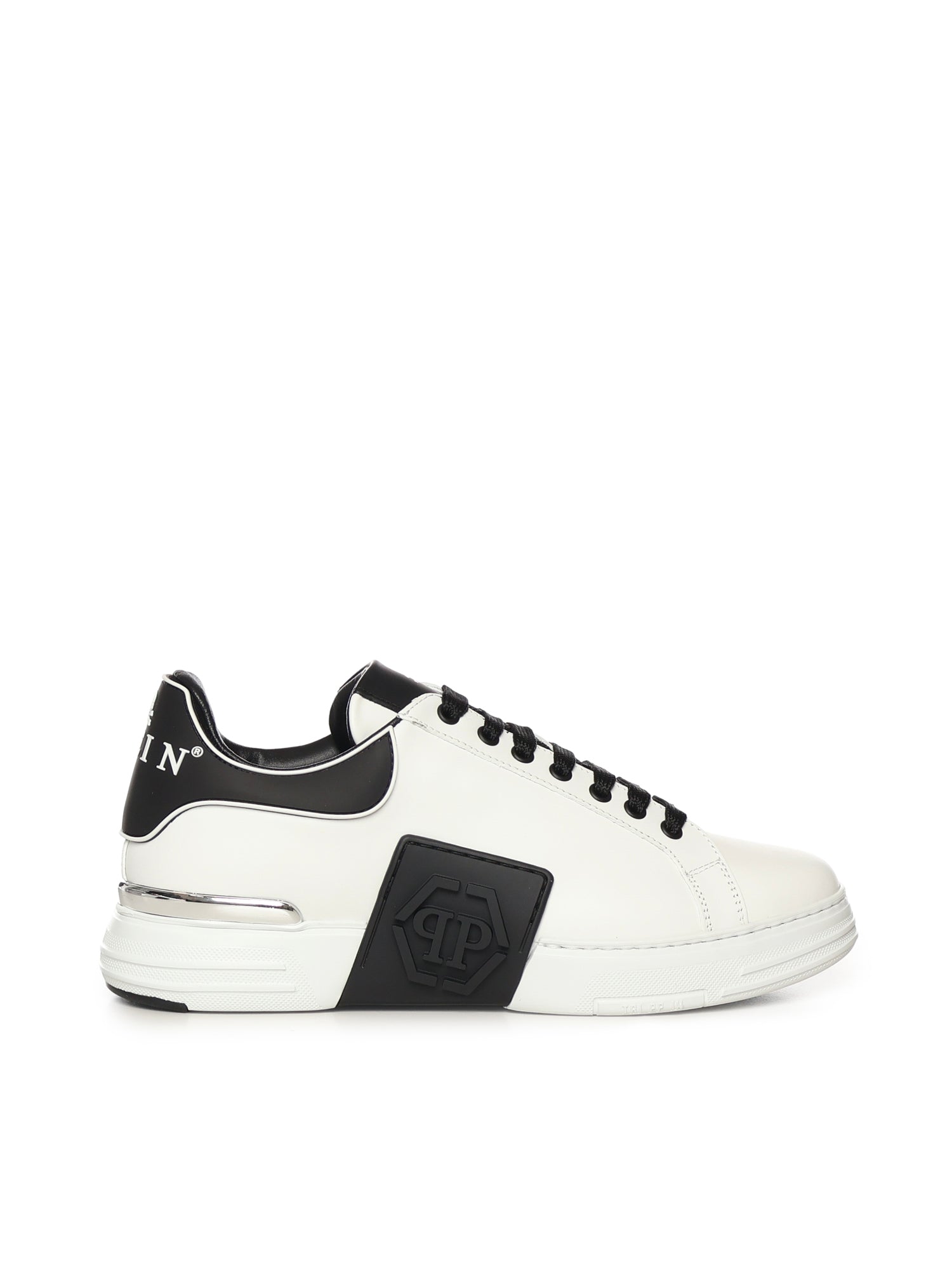 Sneaker Phantom Kick$ in pelle<BR/> SAFSUSC0904 PLE005N02 PHILIPP PLEIN 