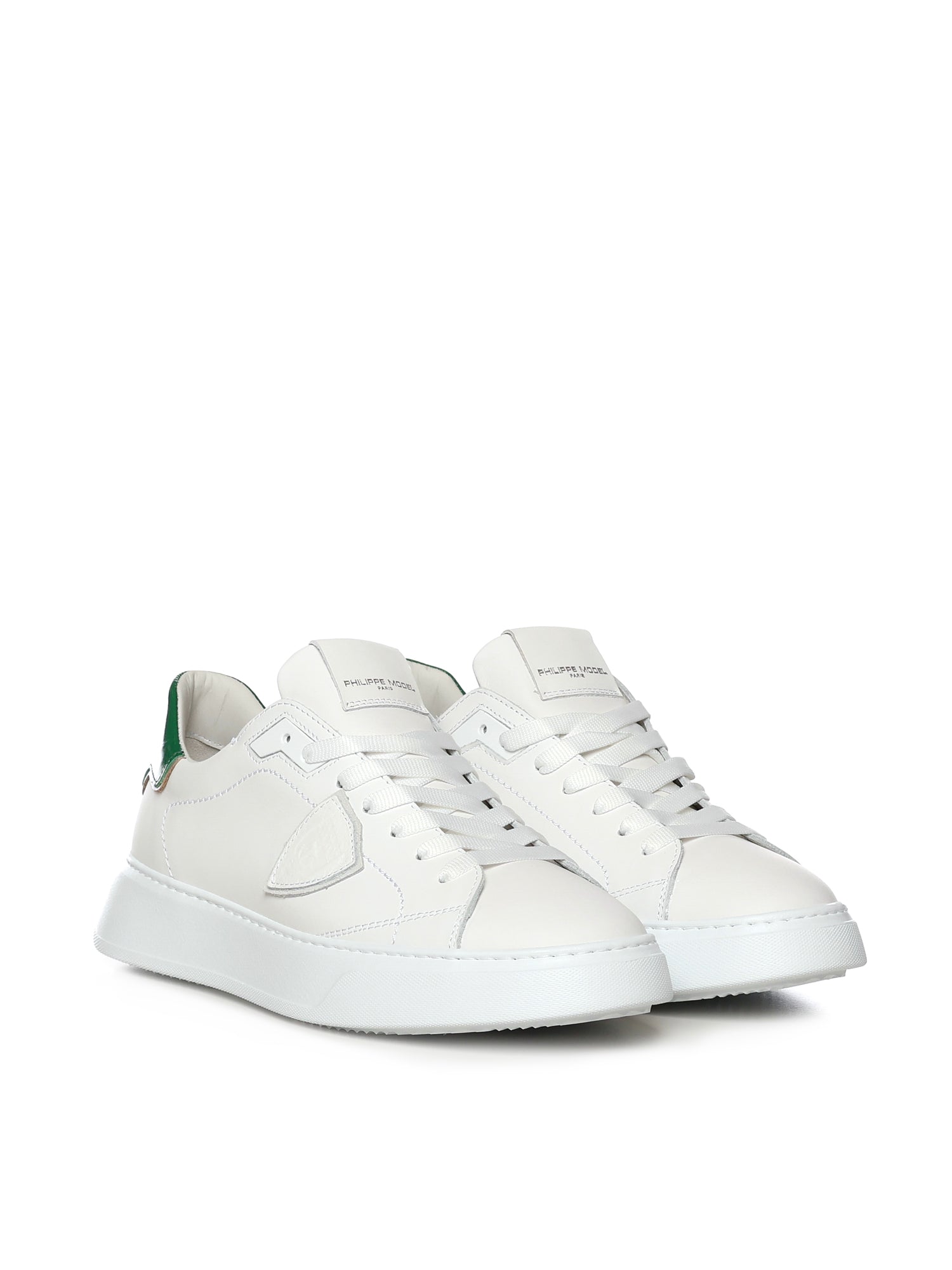 Sneaker Temple in pelle BTLU V019 PHILIPPE MODEL 