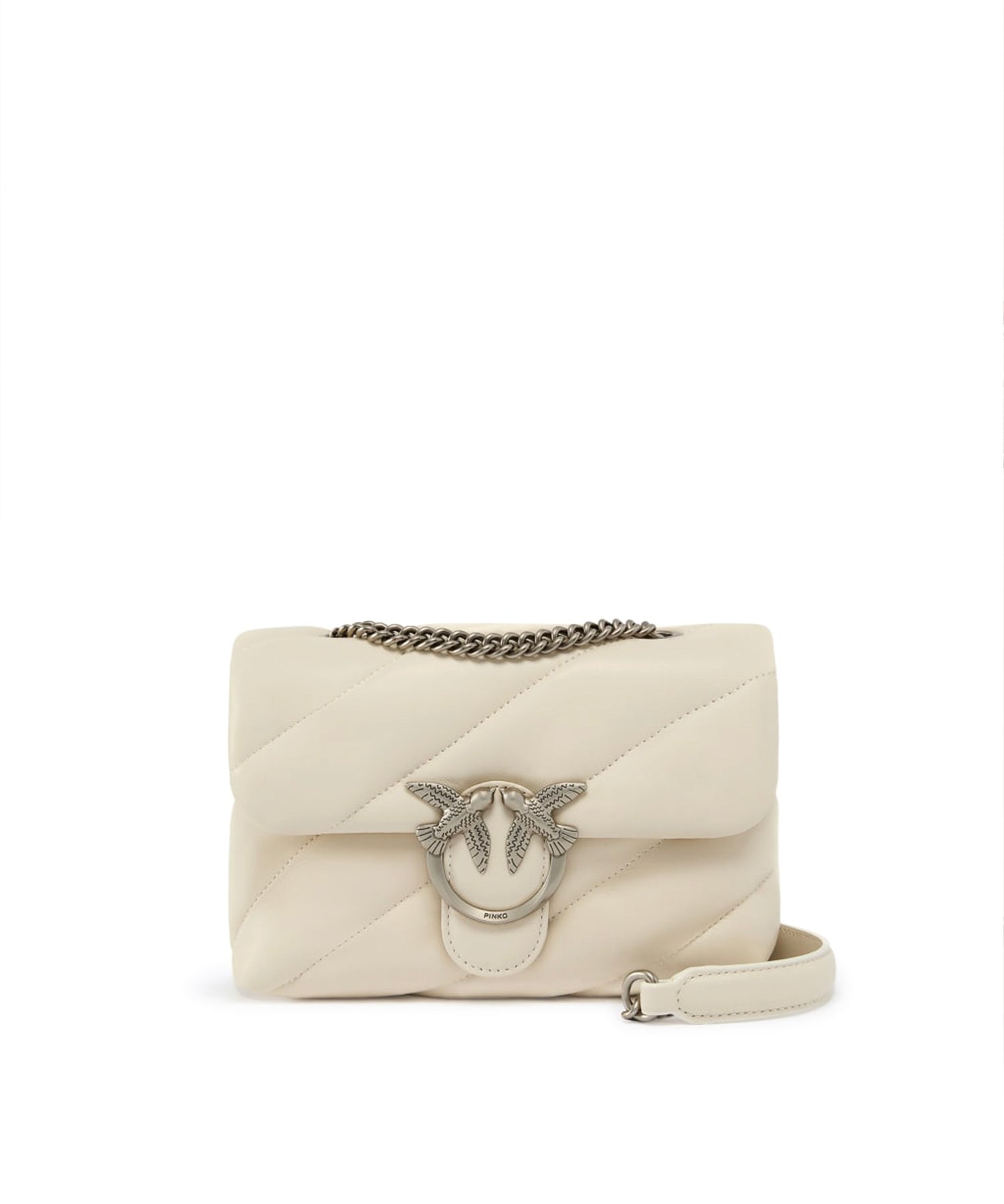 Borsa piccola a tracolla Love Bag Puff Maxi Quilt 100039 A0F2Z14O PINKO 