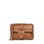Mini bag Love Bag Puff Butterfly a tracolla in nappa 100039 A1EXL17Q PINKO 