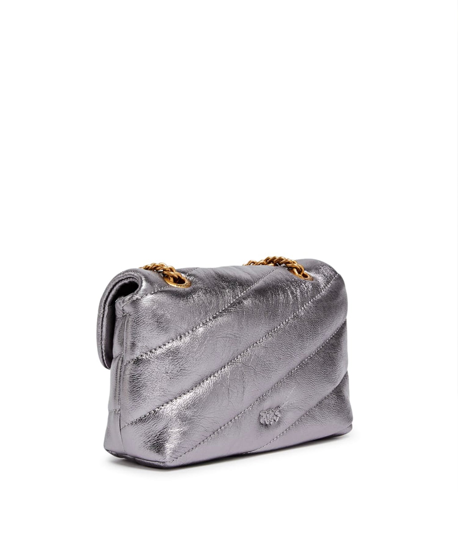 Borsa a tracolla Baby Love Bag Puff in nappa laminata 100040 A360IEHQ PINKO 