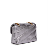 Borsa a tracolla Baby Love Bag Puff in nappa laminata 100040 A360IEHQ PINKO 