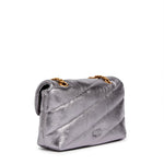Borsa a tracolla Baby Love Bag Puff in nappa laminata 100040 A360IEHQ PINKO 