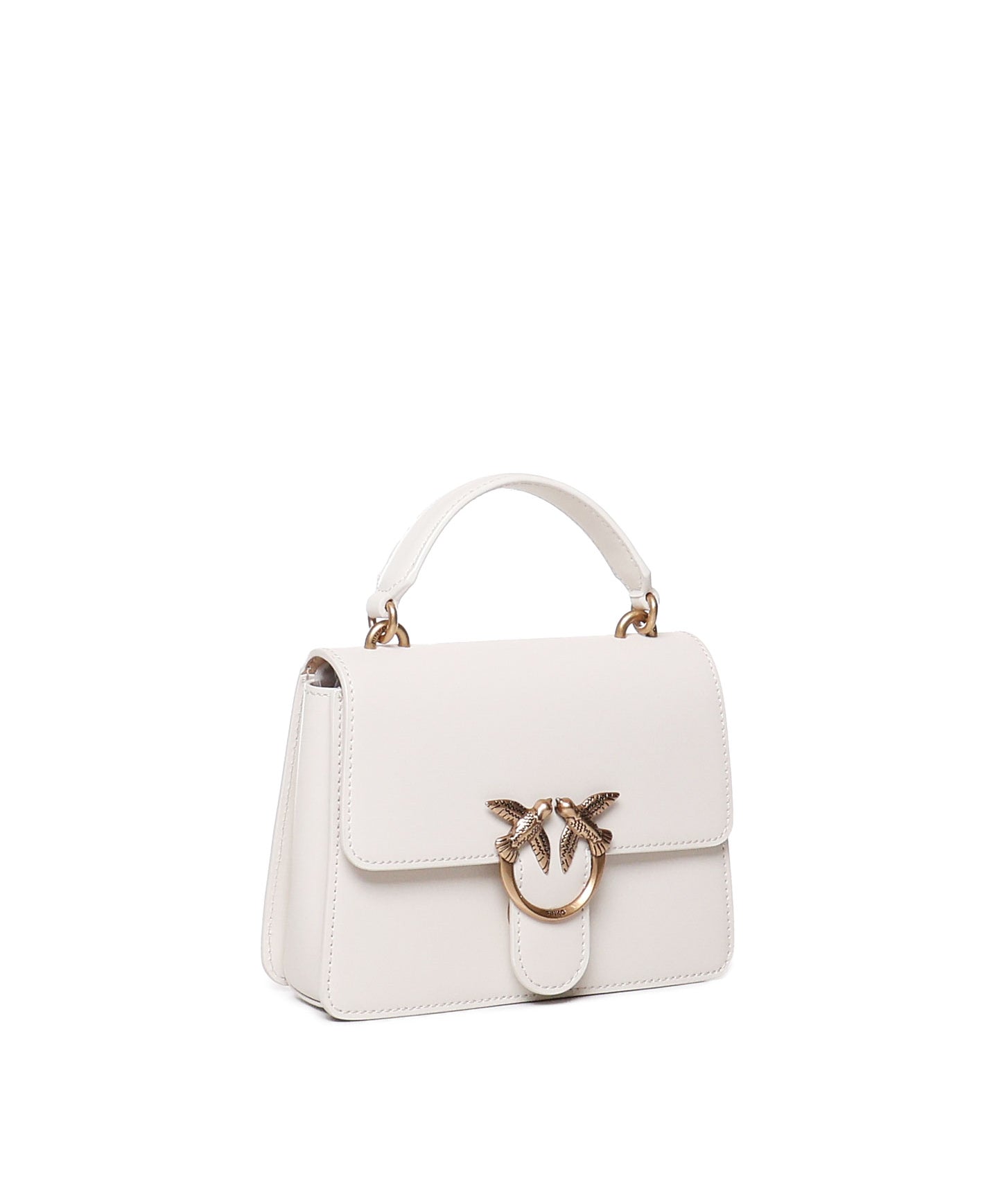 Borsa mini a mano Love Bag Top Handle in pelle 100071 A0F1Z14Q PINKO 