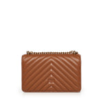 Borsa piccola a tracolla Love Bag One Chevron in pelle 100074 A0GKL17Q PINKO 