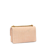 Borsa a tracolla Mini Love Bag One in pelle stampa coccodrillo 100074 A2YWA28Q PINKO 