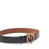 Cintura in pelle con fibbia Love Birds 100120 A31JZL2Q PINKO 