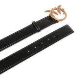 Cintura in pelle con fibbia Love Birds 100120 A31JZL2Q PINKO 