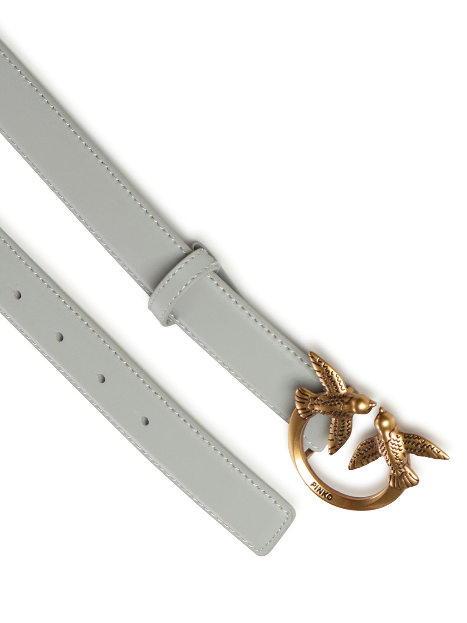 Cintura Love Birds in pelle 100125 A0F1K32Q PINKO 