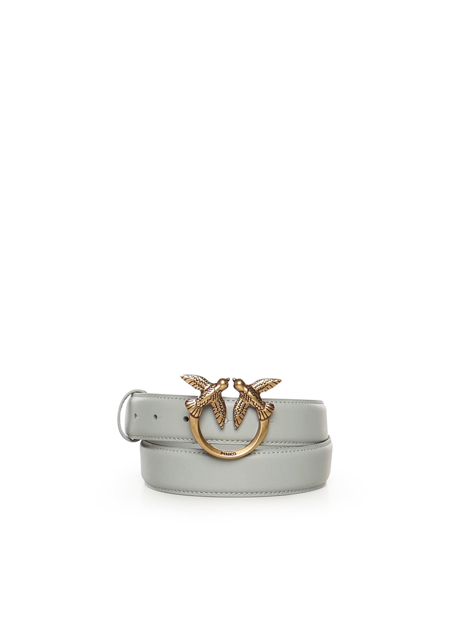 Cintura Love Birds in pelle 100125 A0F1K32Q PINKO 