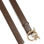 Cintura Love Birds in pelle 100125 A0F1L74Q PINKO 