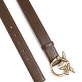 Cintura Love Birds in pelle 100125 A0F1L74Q PINKO 
