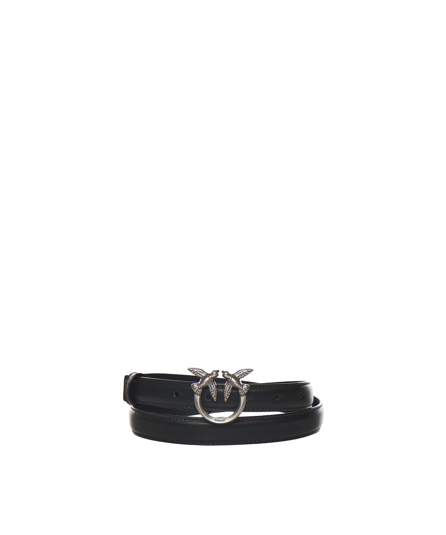 Cintura Love Birds in pelle 100143 A0F1Z99O PINKO 