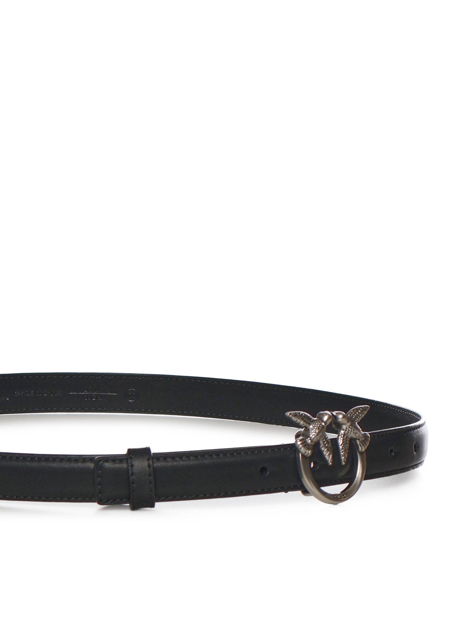 Cintura Love Birds in pelle 100143 A0F1Z99O PINKO 