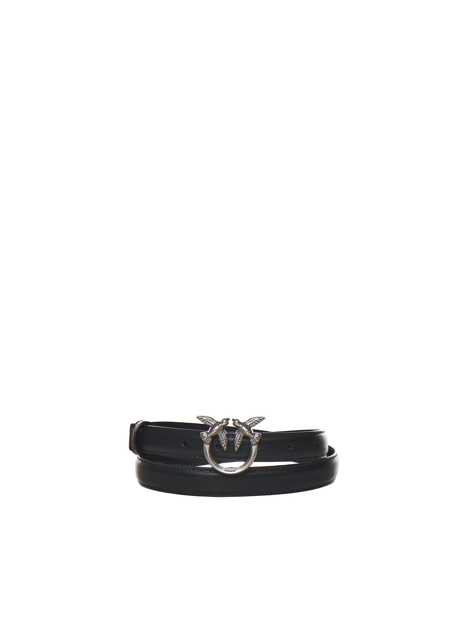 Cintura Love Birds in pelle 100143 A0F1Z99O PINKO 