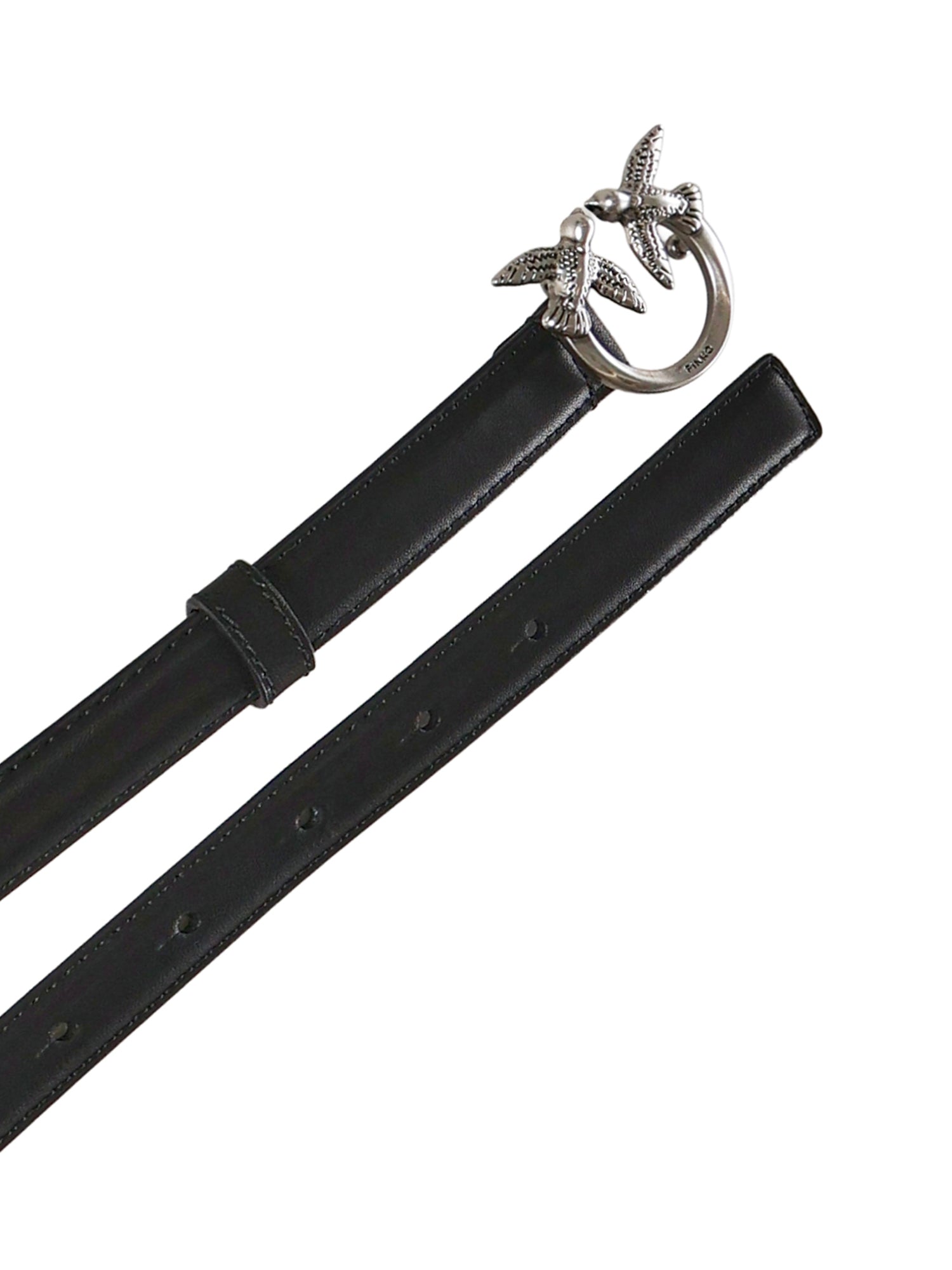 Cintura Love Birds in pelle 100143 A0F1Z99O PINKO 