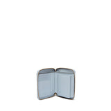 Portafoglio quadrato zip-around in pelle 100249 A0F1E37Q PINKO 