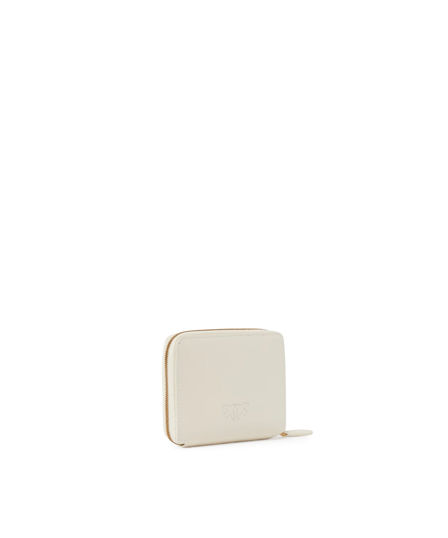 Portafoglio quadrato zip-around in pelle 100249 A0F1Z14Q PINKO 