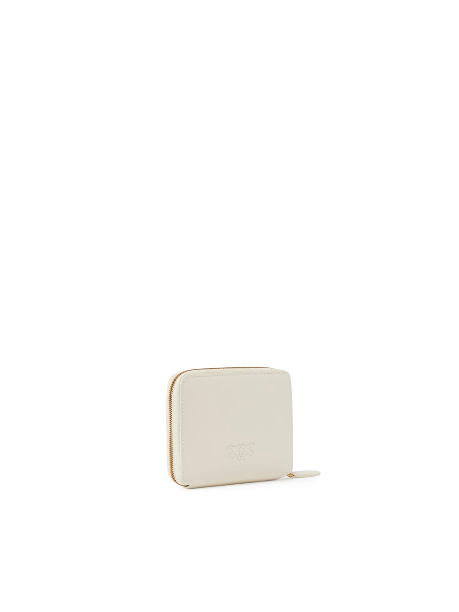 Portafoglio quadrato zip-around in pelle 100249 A0F1Z14Q PINKO 