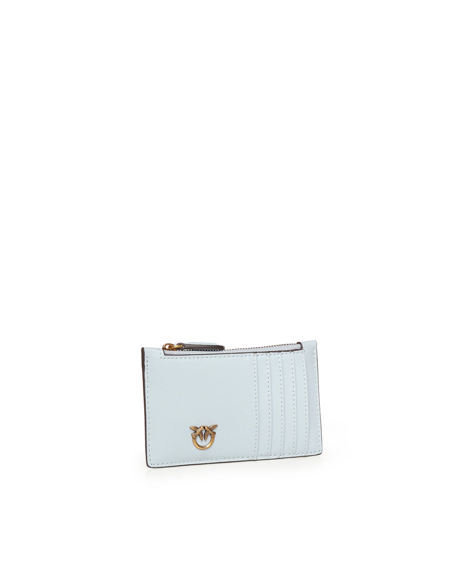 Porta carte con zip in pelle 100251 A0F1E37Q PINKO 