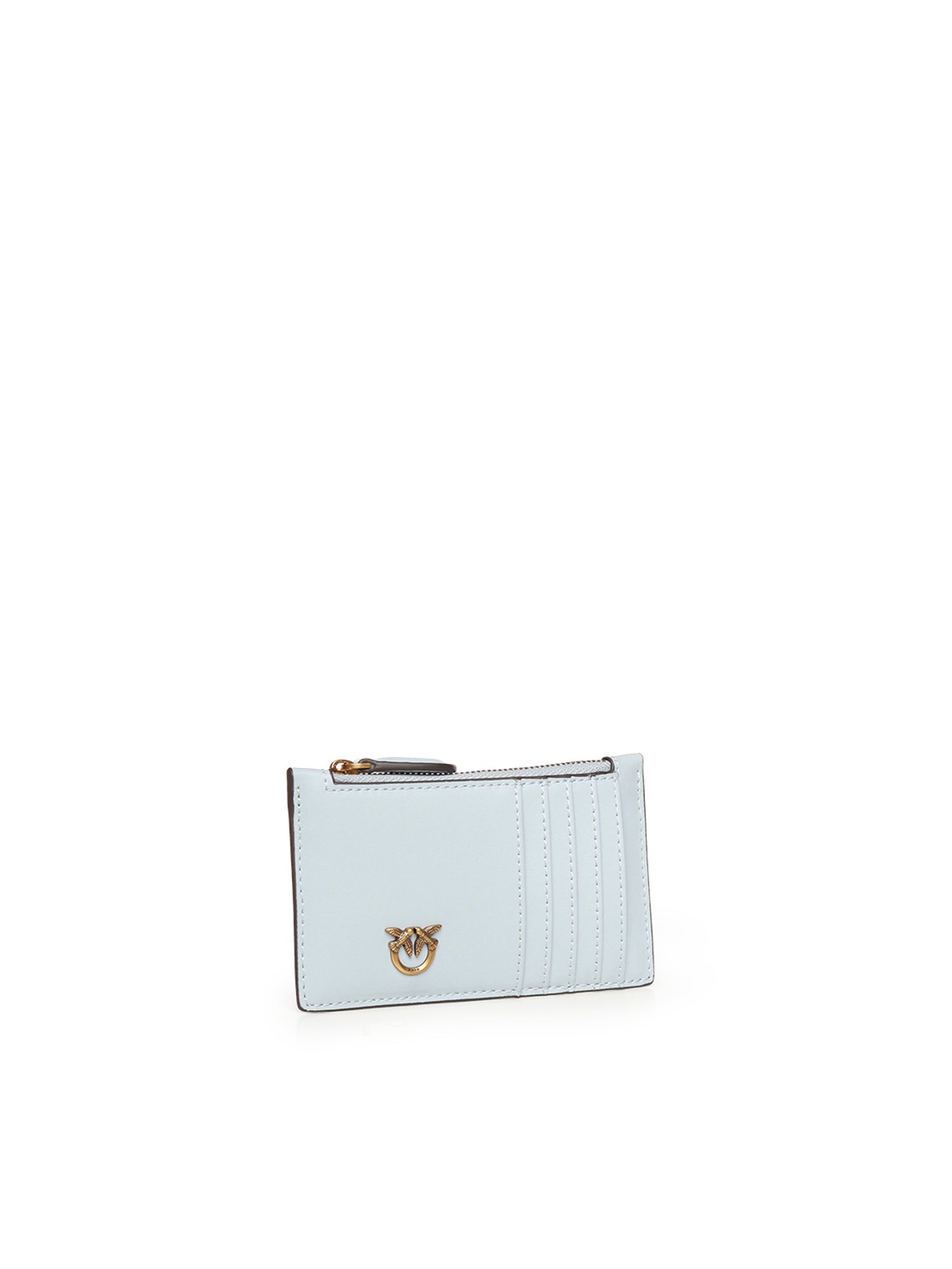 Porta carte con zip in pelle 100251 A0F1E37Q PINKO 