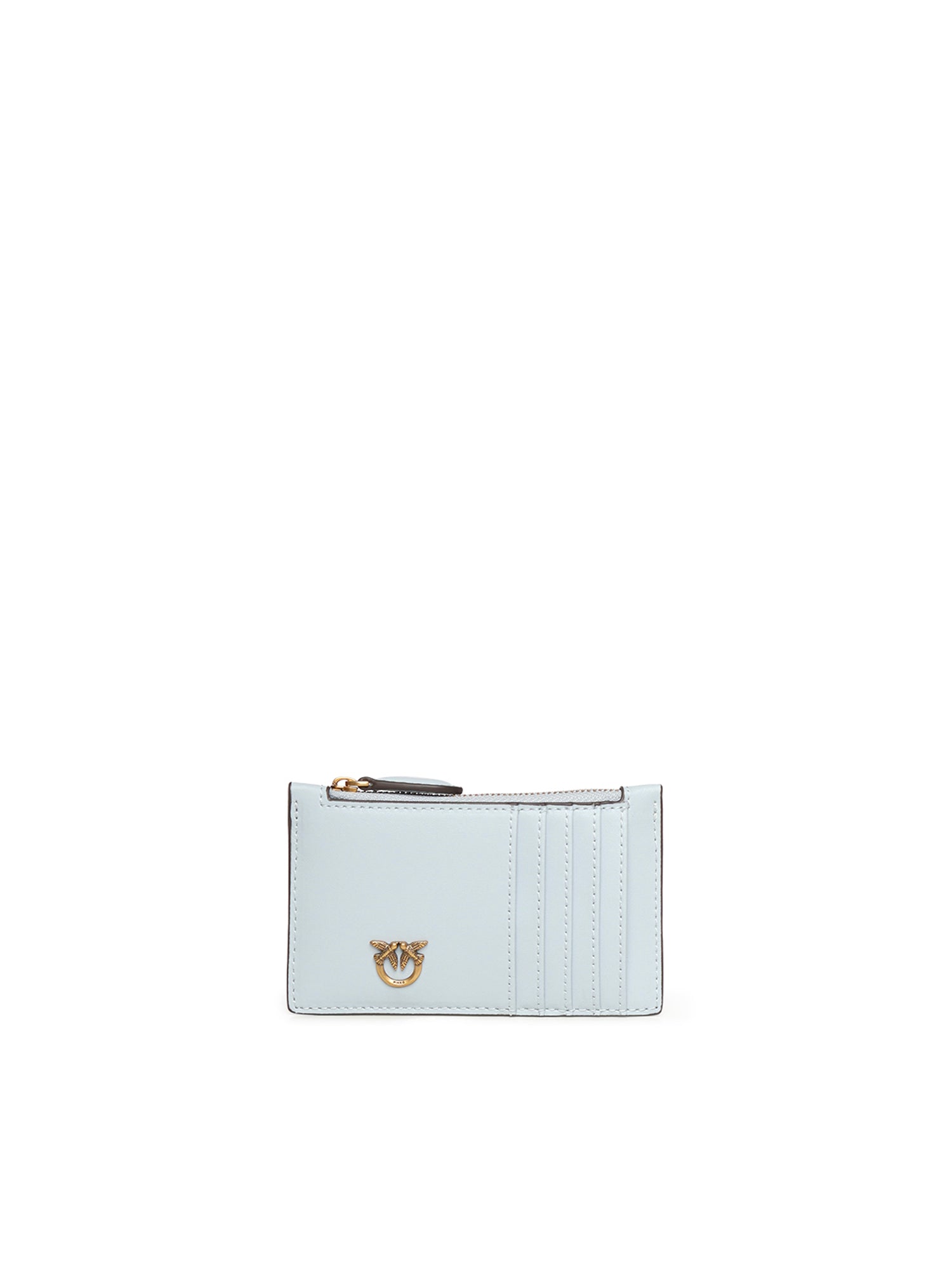 Porta carte con zip in pelle 100251 A0F1E37Q PINKO 