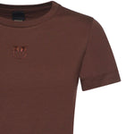T-shirt con logo Love Birds 100355 A339L78 PINKO 