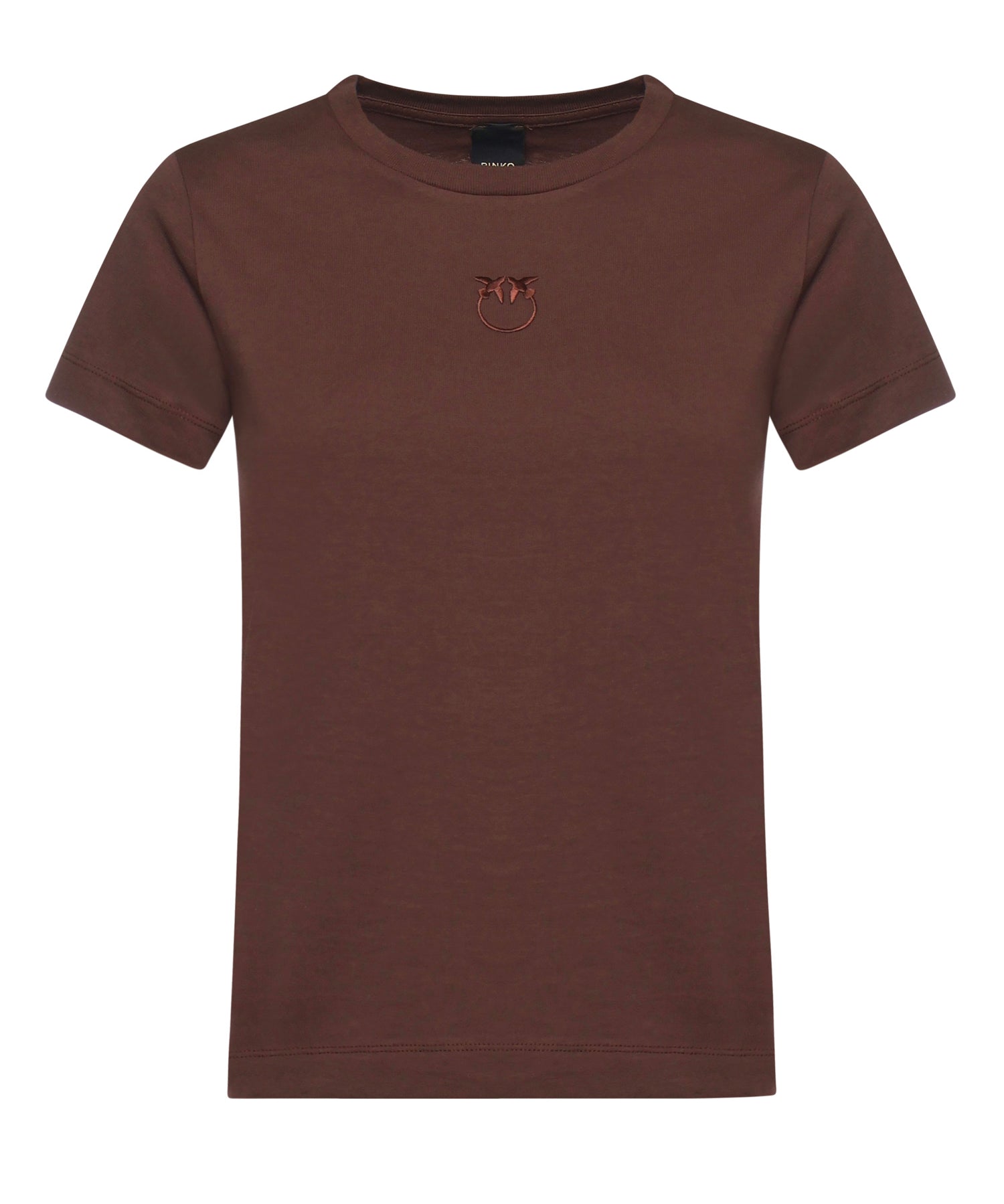 T-shirt con logo Love Birds 100355 A339L78 PINKO 