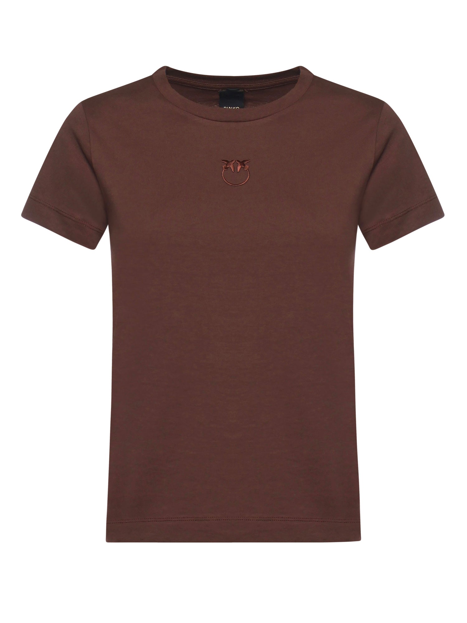 T-shirt con logo Love Birds 100355 A339L78 PINKO 