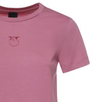 T-shirt con logo Love Birds 100355 A339Q48 PINKO 