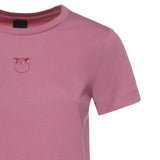 T-shirt con logo Love Birds 100355 A339Q48 PINKO 