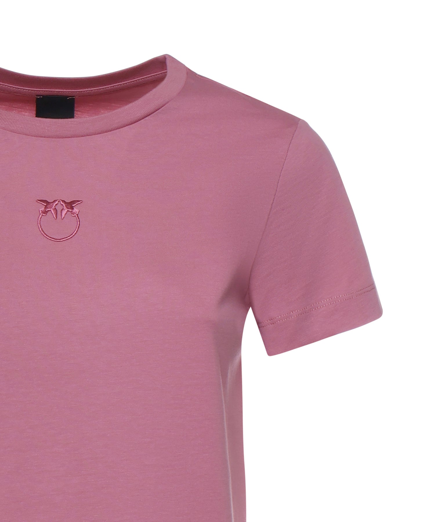 T-shirt con logo Love Birds 100355 A339Q48 PINKO 